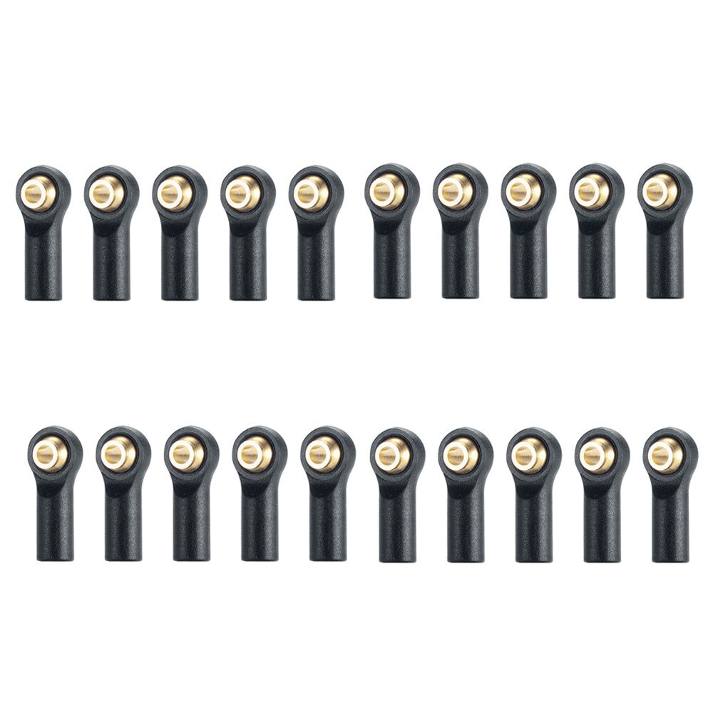 10/20Pcs Plastic Rod End Link Balls M2 for 118 124 RC Crawler Axial