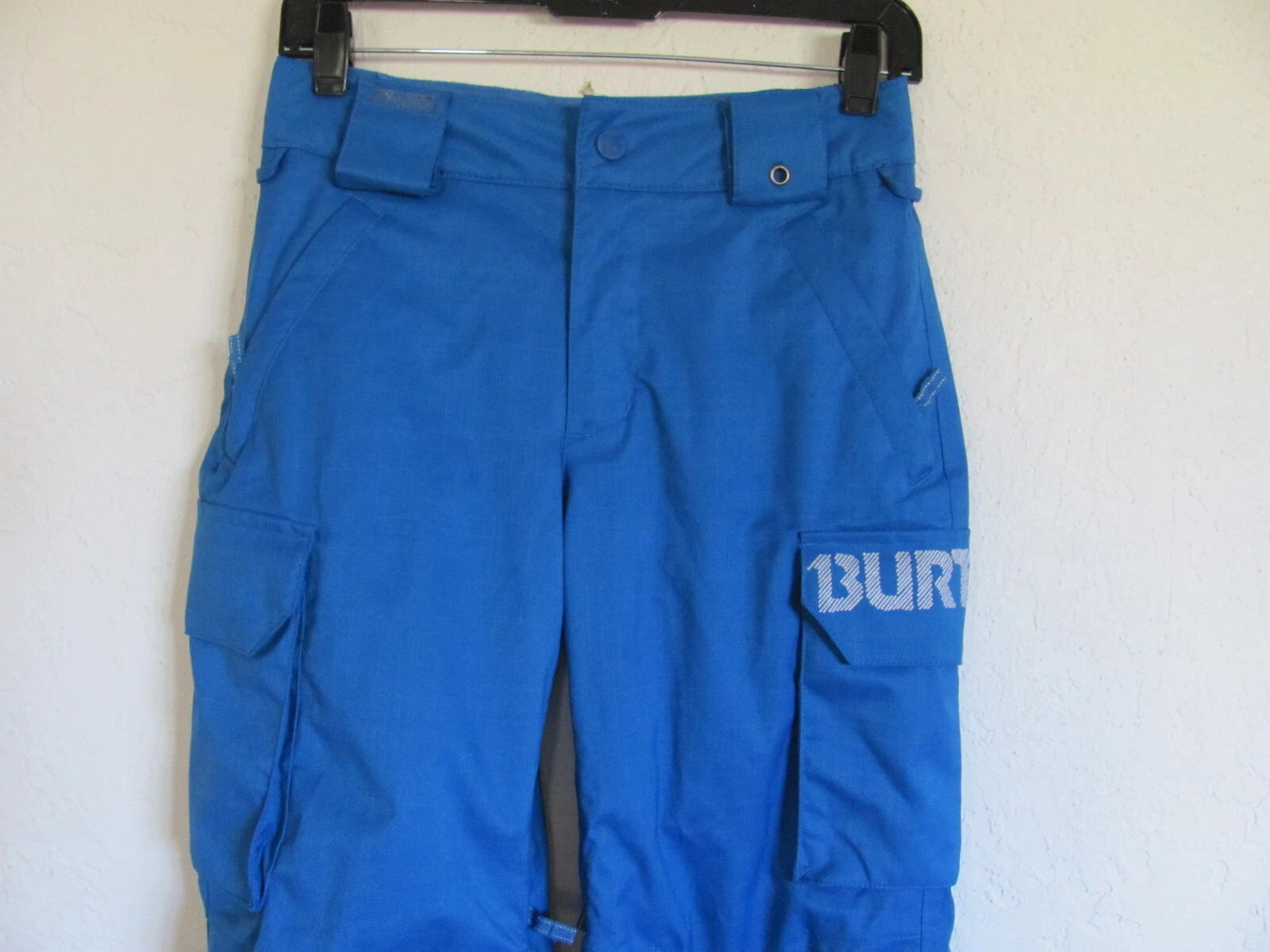 burton dryride cargo winter ski snowboard insulated pants