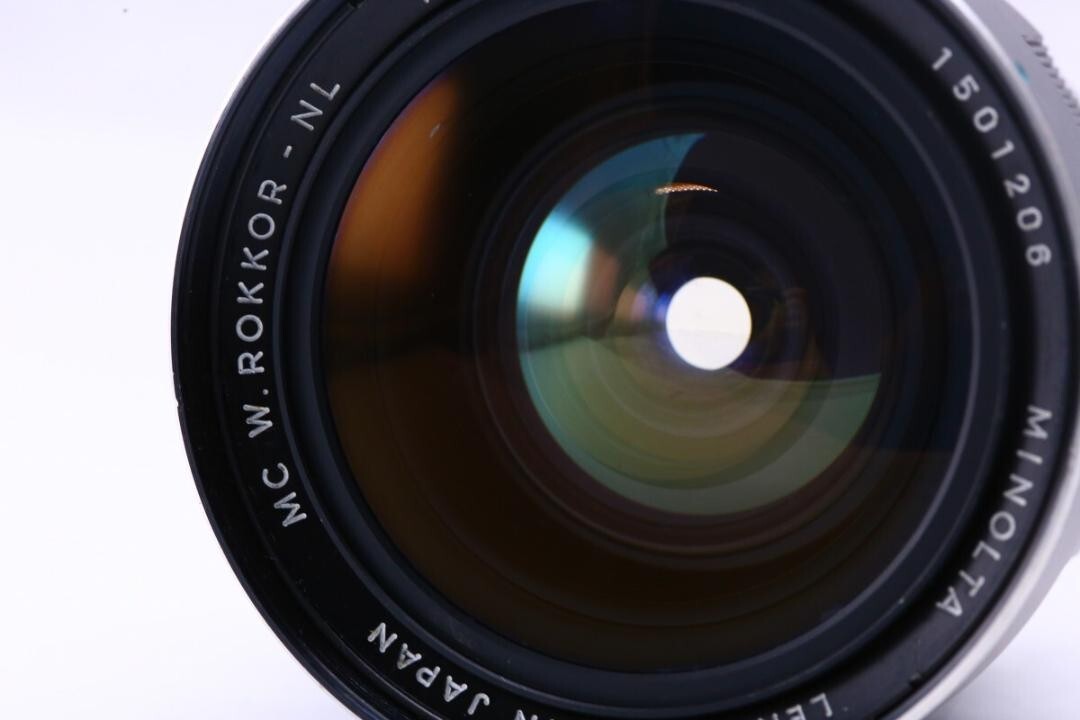 Minolta MC W.Rokkor-NL 21mm f/2.8 Wide Angle Lens JAPAN | eBay