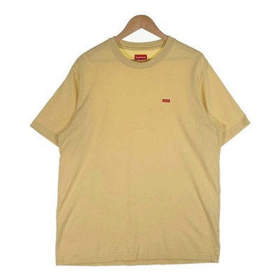 Supreme 22SS Small Box Tee Logo T-shirt Yellow Size L Used | eBay
