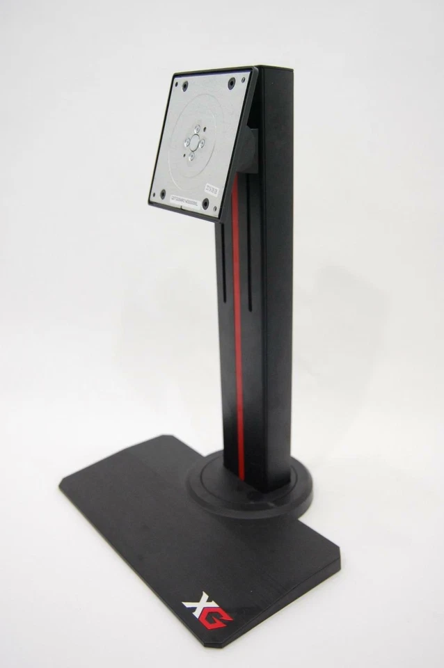 ViewSonic XG2702 Monitor Base Stand Swivel Black Red - Image 2 of 4