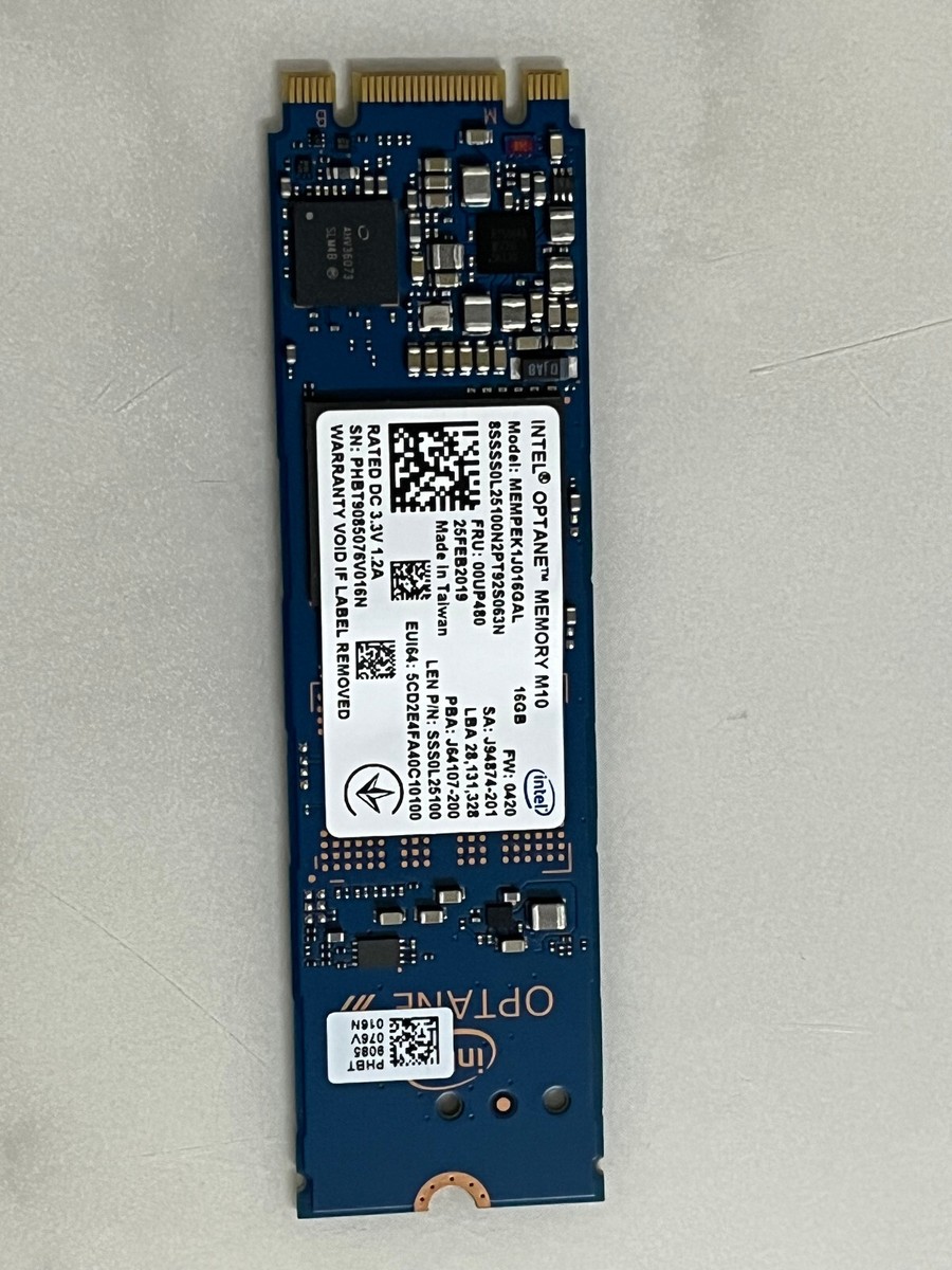 Memoria Intel&reg; Optane M10 16 Gb Mempek1j016ga Operativo | Cuotas Sin Inter&eacute;s