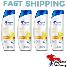 4X Head & Shoulders Citrus Fresh Anti-Dandruff Shampoo For Oil Control  400ml