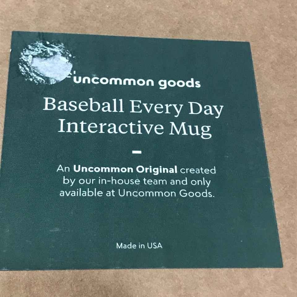 Caneca interativa de beisebol todos os dias - Imagem 3 de 4