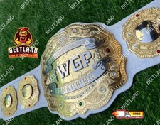 IWGP intercontinental Championship Belt Adult Size Replica Zinc 4mm Dual Layered