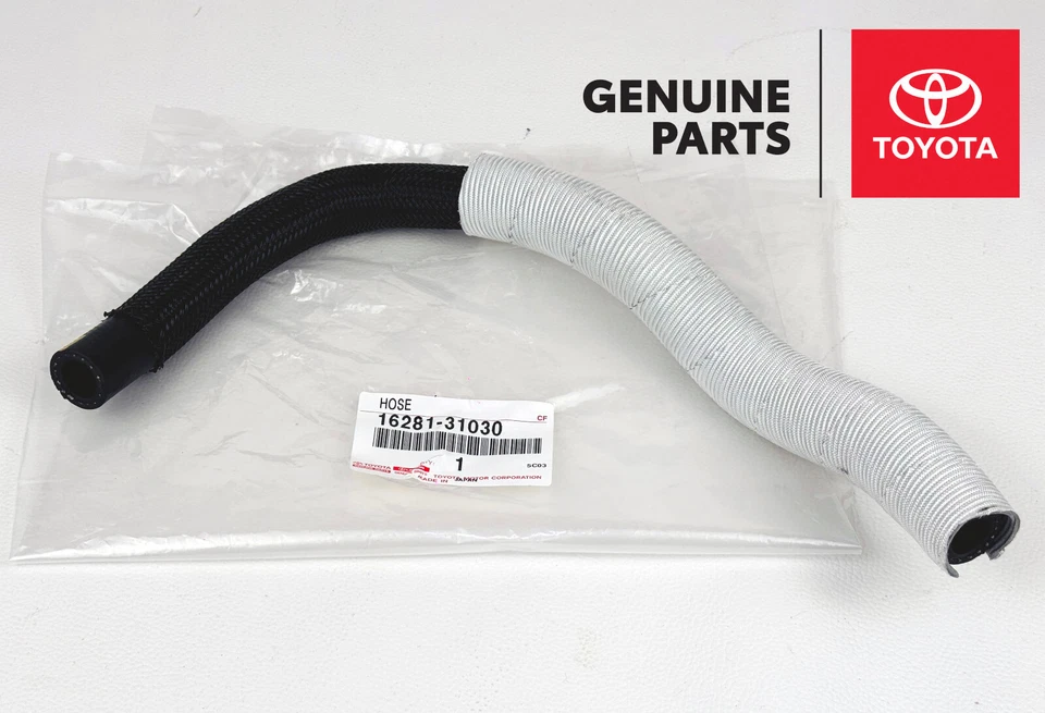 Manguera enfriador de aceite OEM Toyota Sienna Highlander Lexus RX330 RX350 16281-31030 Foto 3 de 4