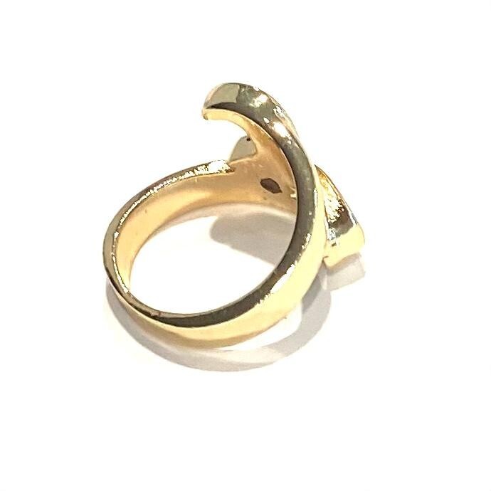 Brilliant 14K Gold Plated Auto Mechanics Wrench Ring Size 8.25 | eBay