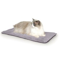 Heated Thermo-Kitty Mat Indoor Heated Cat Bed Pet Heat Pad for Indoor Cats an...