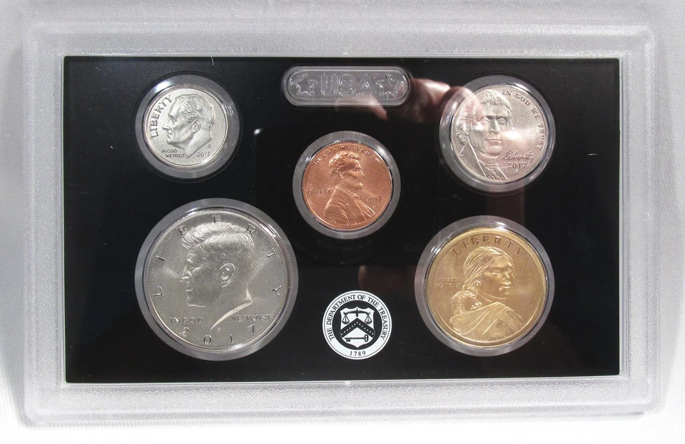 2017-S U.S. Mint 225th Anniv. Enhanced Uncirculated 10-Coin Set AR842 - Image 2 of 4