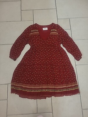 Bash Kleid Rot Gr 2 M 38