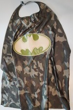 MEN'S BATMAN COSPLAY SATIN CAMO PRINT CAPE