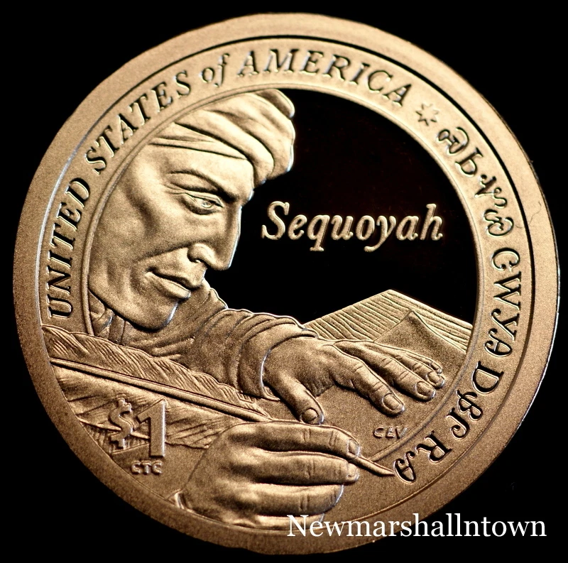2017 2018 S Native American Sacagawea Proofs and Enhanced from Special Set - Image 3 of 4