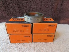 NEW TIMKEN LM11910 TAPERED ROLLER BEARING CUP RACE "LOT OF 4" MADE IN USA