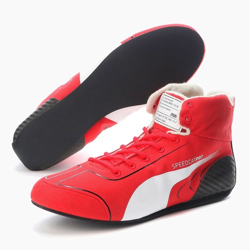 puma white rosso corsa