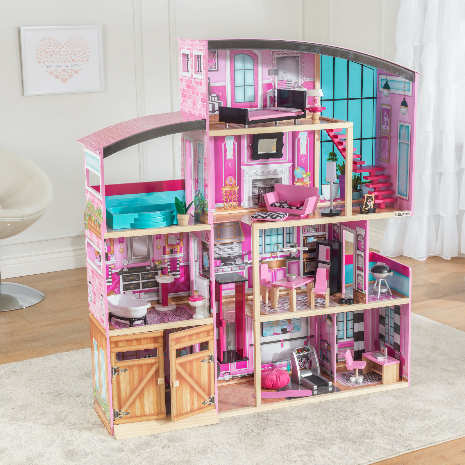 kidkraft townhouse