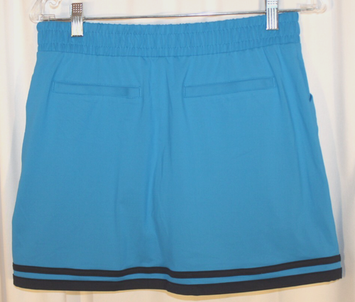 NEW Original Penguin SMALL Essential Golf Skort Skirt BLUE - Picture 4 of 4