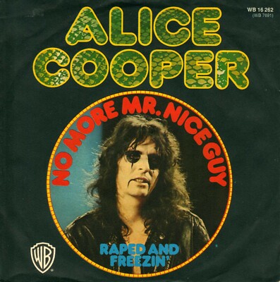 7'' Alice Cooper   No More Mr. Nice Guy / Germany 1973