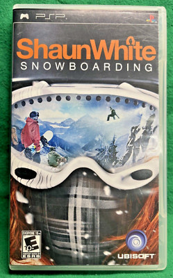 Shaun White Snowboarding (Sony PSP, 2008) - Complete - Clean w/Manual