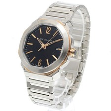 BVLGARI OCTO ROMA 103210/OCP41SG Date Brown Dial Automatic Men's Watch_947138 3