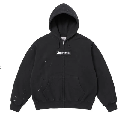 supreme mm6 maison margiela box logo zip-up hoodie medium | eBay supreme mm6 maison margiela box logo zip-up hoodie medium | eBay