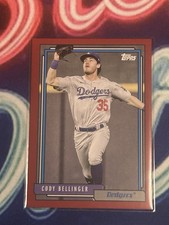 2021 Topps Update Series - 1992 Topps Red Cody Bellinger #T92-24 Dodgers