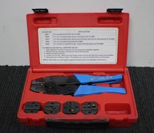 Tool Aid - 18920 - 5 Die - Ratcheting Terminal Crimping Tool Kit - W/Hard Case.