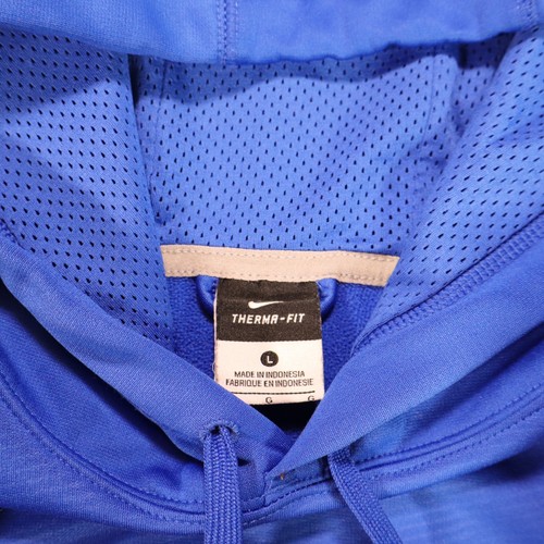 Florida Gators Nike Sudadera con Capucha Para Hombres Grande Azul Bordado Logo Thermafit Sudadera - Imagen 7 de 9