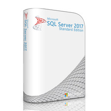 Microsoft SQL Server 2017 Standard with 16 Core License, unlimited User CALs