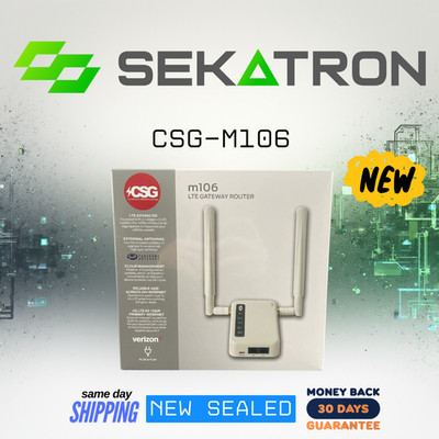   [NEW] CSG-M106 LTE Gateway Router Connected Solutions Group Cellular Router  