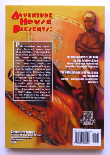 Oriental Stories Volume I #05 Summer 1931 Pulp - Adventure House Replica PB 2022 - Picture 2 of 5