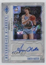 2023-24 Panini Phoenix White Ice 49/49 Swen Nater #PA-SNA Auto uk2