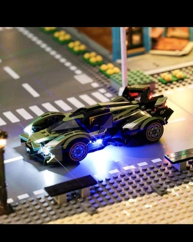 LED Lichtset für LEGO Lamborghini Lambo V12 Vision GT Super Car 76923 (Standard) - Bild 6 von 6