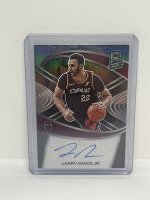 2020-21 Panini Spectra Signatures /75 Larry Nance Jr #SIG-LNJ Auto 0t30
