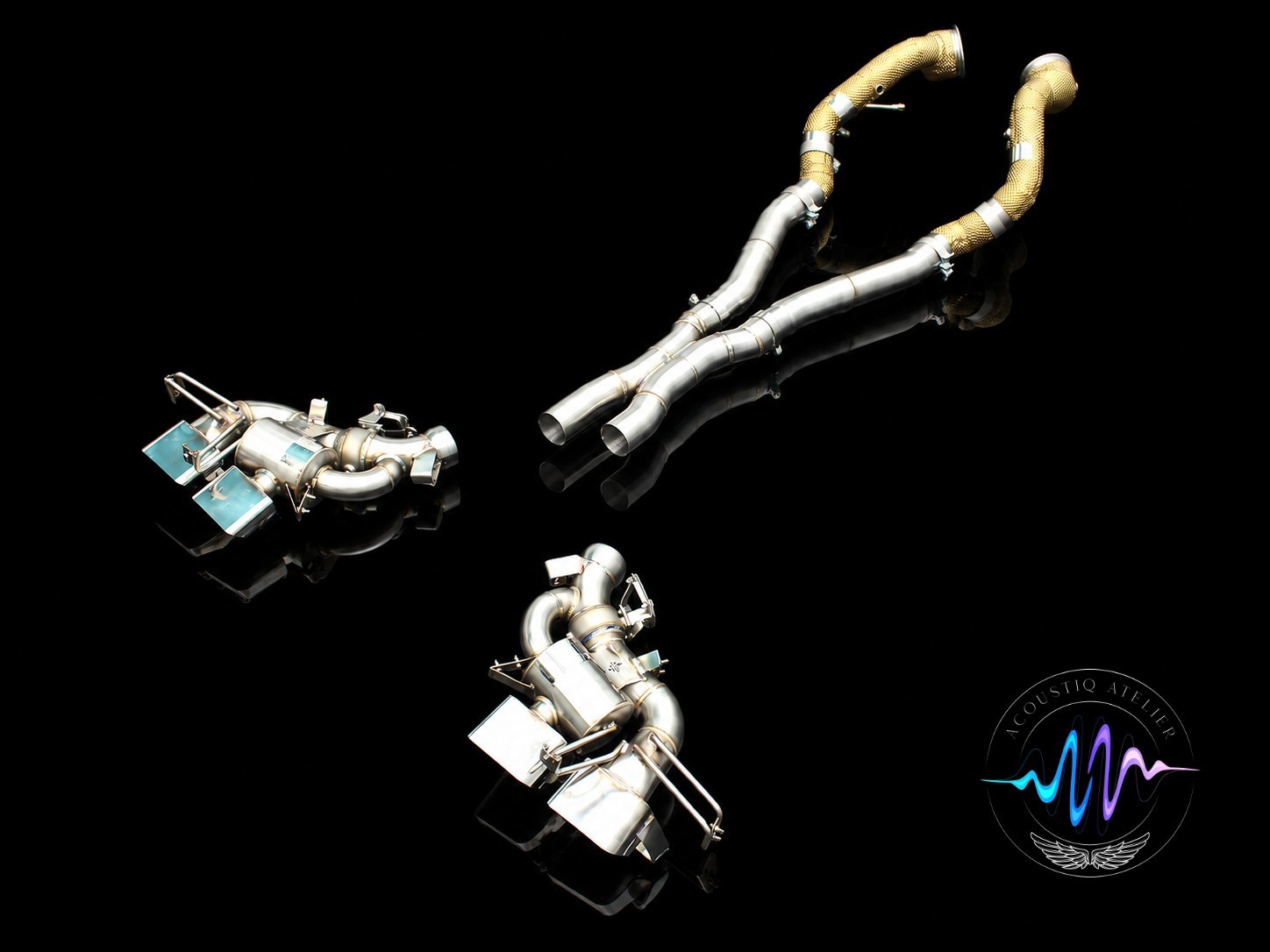 Ferrari 12Cilindri 2024 Exhaust system