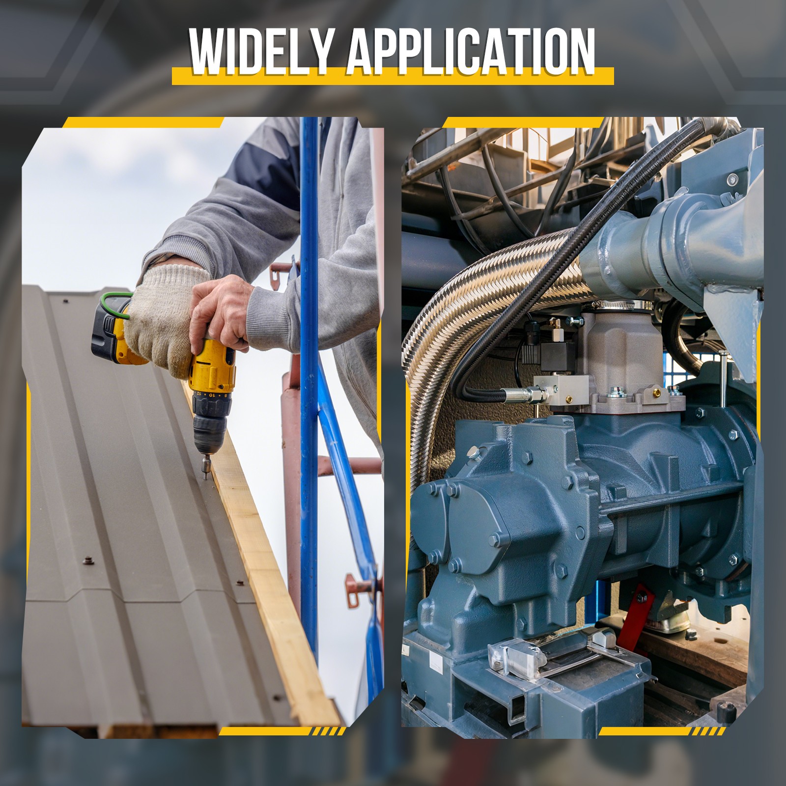 M5-0.8x20 Flat Head Machine Screws -100pcs -Carbon Steel - Blue White