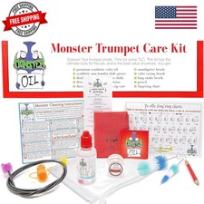 Monster Trumpet Cleaning Kit  -Based and Veteran-Owned  Valve Oil, Slide G...
