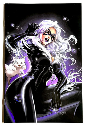 AMAZING SPIDER-MAN #34 LEIRIX LI EXCLUSIVE BLACK CAT VIRGIN VARIANT 2023 NM