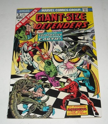 GIANT-SIZE DEFENDERS # 3 MARVEL COMICS January 1975 KORVAC 1st APPEARANCE KEY