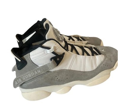 Nike Air Jordan Men s 6 Rings Smoke Gray Size 10 FJ4650-077 Basketball Sport