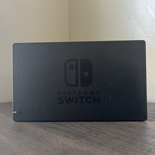 Nintendo Switch HAC-007 Charging Dock Station Black- Charges No Cords Or Switch