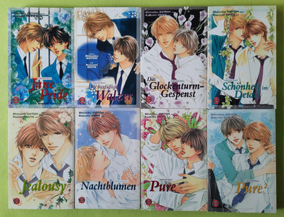 Takumi-kun, Band 1-8 Manga (Kazumi Ohya/ Shinobu Gotoh) Boys Love