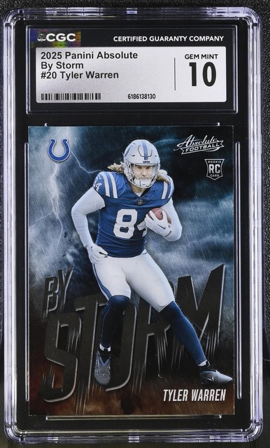 Tyler Warren 2025 Panini Absolute By Storm