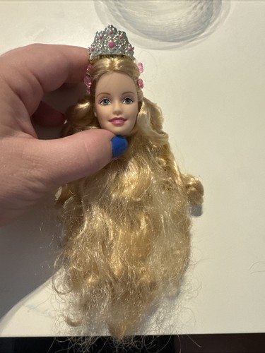 Mattel Barbie Nutcracker Sugar Plum Princess In Crown Tiara Clip HEAD ONLY - Picture 2 of 8
