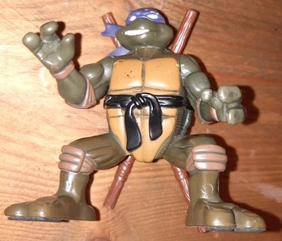 Teenage Mutant Ninja Turtles Donatello Back Flip Action Figure 2004 Tmnt Flip