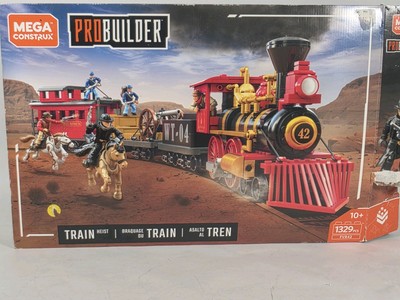 Mega Construx Pro Builder FVR42   Train Heist    Mattel