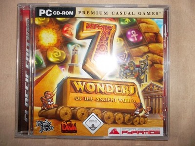 7 Wonders of the Ancient World (2006 PC) Match 3 / 3 Gewinnt Spiel 49 Level KULT