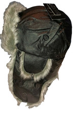 Trappermütze / Fliegermütze / Fellmütze / Wintermütze unisex, Universal-Größe