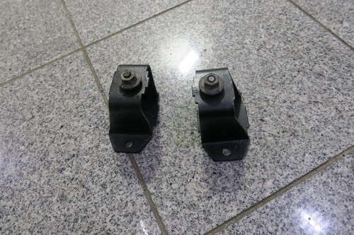 BMW E30 Pralldämfer / Halterung L+R Stoßstange vor Facelift  VFL vorne original