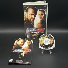 WWE SmackDown vs. Raw 2009 PSP Complete CIB w/ Manual Tested Working UMD