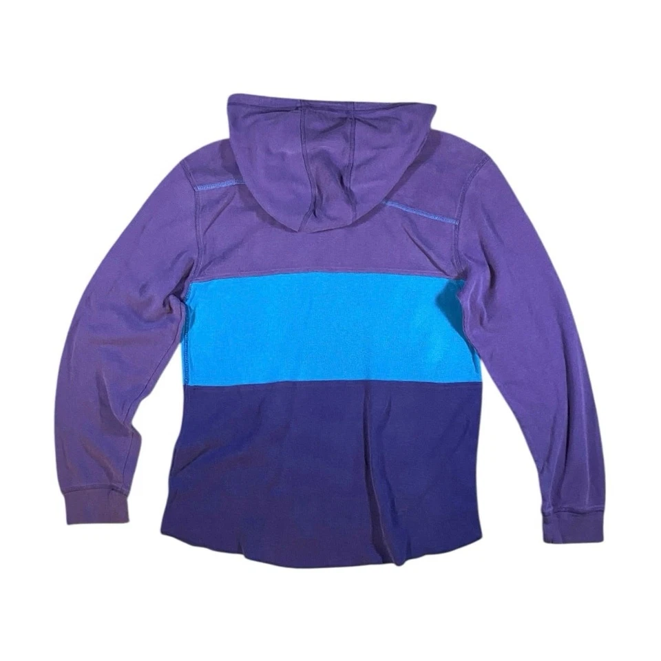 Vintage Y2K Volcom Color Block Thermal Sweater - XL - Image 3 of 3